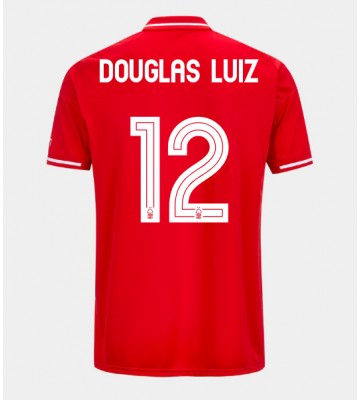 Nottingham Forest Douglas Luiz #12 Hemmatröja 2025-26 Kortärmad